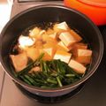 ☆ichika＊☆'s cooksnap of when they made 鶏肉ニラの胡麻鍋♪冷え性に簡単漢方薬膳.