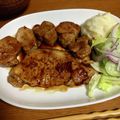 Hina＊72's cooksnap of when they made ポークソテー★バルサミコ風味ソース.