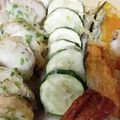 どらど～ら's cooksnap of when they made ＊衣サクサク★ズッキーニの天ぷらお弁当に.