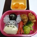 碧きりん's cooksnap of when they made となりのトトロ★弁当.