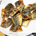 ちこぬ's cooksnap of when they made 少ない油で簡単に！あじの竜田揚げ焼き.