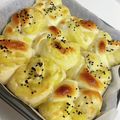 クック0XVIQ5☆'s cooksnap of when they made ふわもち！さつまいもねじりパン《簡単》.