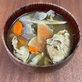 jukiruki's cooksnap of when they made 丁寧につくる「豚汁」.