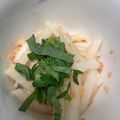 ティムル's cooksnap of when they made ☆大根と鮭フレークのサラダ☆.
