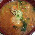 precious☆'s cooksnap of when they made 鳥団子のお味噌汁.