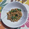 くネコまろす's cooksnap of when they made 青じそ納豆ごはん.