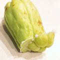 なつき☆ミ's cooksnap of when they made はやとうり 簡単あく抜き.