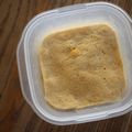 みるく茶's cooksnap of when they made 和風☆きなことおからパウダーの卵蒸しパン.