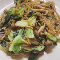 リータ☆'s cooksnap of when they made 簡単ヘルシー★きのこの和風白滝パスタ.