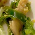 MULA's cooksnap of when they made ピーマンと鶏皮のさっぱり炒め.