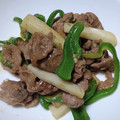 MAXA！'s cooksnap of when they made 豚肉とピーマン、長芋のオイスター炒め♬.