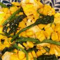 ぶみか's cooksnap of when they made ほうれん草とコーンの卵炒め♬.
