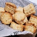 風にふかれてysam's cooksnap of when they made ビニール袋でケンタ風ビスケット.
