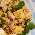 か～ぽ☆'s cooksnap of when they made 簡単ピーマンとツナのカニカマふわふわ卵.