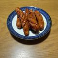 クックchitann's cooksnap of when they made スパイシーカレーソース照り焼きウインナー.