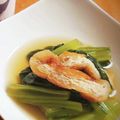 ｅｋ４'s cooksnap of when they made キツネ色に炙った油揚げと小松菜の煮物.