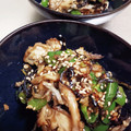 ブランシュkuu's cooksnap of when they made ピーマンと舞茸の塩昆布炒め.