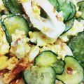 さおりらっくま's cooksnap of when they made キュウリ&ゆで卵&ちくわのマヨポンあえ♪.