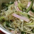 hkr's cooksnap of when they made ダイエット向け♡もやしきゅうりナムル.