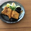 Etsu☆ko's cooksnap of when they made ぶりのガーリックフライ☆おろし添え♪.