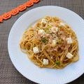 ころわんの母さん's cooksnap of when they made まぜるだけ！海苔とクリチの簡単パスタ.