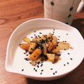 ハチワレねこ's cooksnap of when they made ヨーグルトに、栗の甘露煮♪.