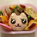 クック195UR4☆'s cooksnap of when they made 【記録用】デパプリ♡コメコメ【キャラ弁】.