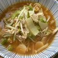 北京パンダ's cooksnap of when they made 激辛✿チゲ風うどん.