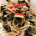 シノミー's cooksnap of when they made もやしとわかめの中華風ナムル.