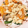 0516suzuno's cooksnap of when they made 柿とほうれん草の白和え、小料理屋風.