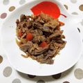 ﾁｲﾁｬﾝﾏﾏ's cooksnap of when they made ノンオイル韓国風プルコギ.