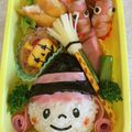 クック1ZLR5F☆'s cooksnap of when they made ハロウィン キャラ弁＊魔女っ子ちゃん♪.
