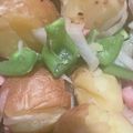 アツコリンクス's cooksnap of when they made 丸ごとウインナーで皮付きジャーマンポテト.