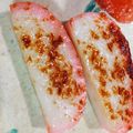 とろけい's cooksnap of when they made 焼いただけのカマボコ.