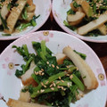 ひっこ's cooksnap of when they made ほっこり。大根葉とさつま揚げの炒め煮.