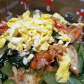 ☆あせび☆'s cooksnap of when they made 低糖質！ささみと小松菜のキムチ合え.