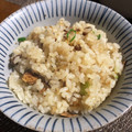 ちよこれいと♡'s cooksnap of when they made さんまの蒲焼き缶de炊き込みご飯.