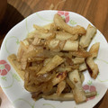 風民tomomi's cooksnap of when they made 皮も使って！大根きんぴら炒め.