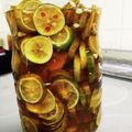モンチッチひーたん's cooksnap of when they made 天然すだちジュース、すだちの砂糖漬け.