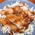 tomo_rico's cooksnap of when they made ☆簡単で柔らかい♪鶏もも肉の照り焼き☆.