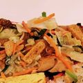 私市ビッキーズ津門巳's cooksnap of when they made “カットきゃべつニラ入刻み揚げバター”.