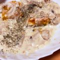 ポリシーチョコ's cooksnap of when they made かぼちゃのひき肉クリームがけ.