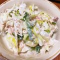 ★ponta☆'s cooksnap of when they made 【農家のレシピ】長ねぎのツナサラダ.