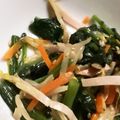 ☆ごはんできた☆'s cooksnap of when they made もやしのナムル.