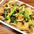 ウマナミ's cooksnap of when they made 小松菜と厚揚げとしめじの煮物.