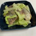 ぺぽぷ's cooksnap of when they made サバ缶とキャベツの中華炒め.
