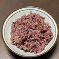Nilmini's cooksnap of when they made 圧力鍋で黒米玄米.