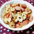 ふうはっちゃん's cooksnap of when they made お弁当に♪ちくわと赤ウインナーの煮物.