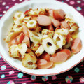 ふうはっちゃん's cooksnap of when they made お弁当に♪ちくわと赤ウインナーの煮物.