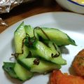 popee8's cooksnap of when they made サラダ感覚！きゅうりのおかか塩昆布和え.